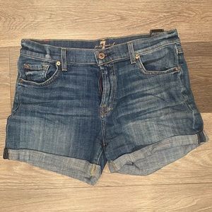 7 For All Mankind Denim Shorts